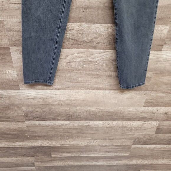 Gap Super Slimming True Skinny Jeans Size 28R Womens Washed Black Denim Stretch - Picture 7 of 15
